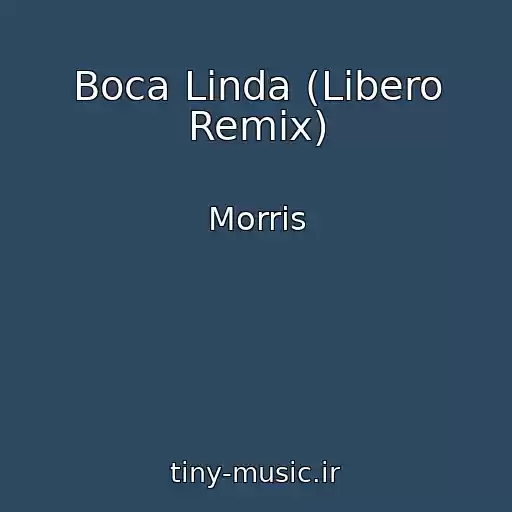 کاور آهنگ Boca Linda (Libero Remix) از Morris