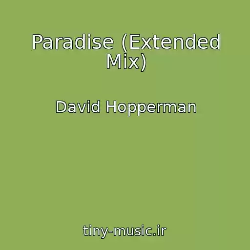 کاور آهنگ Paradise (Extended Mix) از David Hopperman