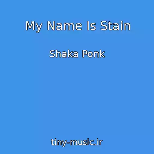 کاور آهنگ My Name Is Stain از Shaka Ponk