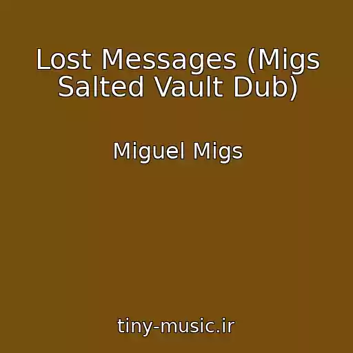 کاور آهنگ Lost Messages (Migs Salted Vault Dub) از Miguel Migs