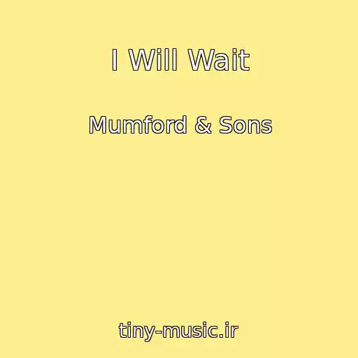کاور آهنگ I Will Wait از Mumford & Sons