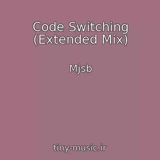 کاور آهنگ Code Switching (Extended Mix) از Mjsb