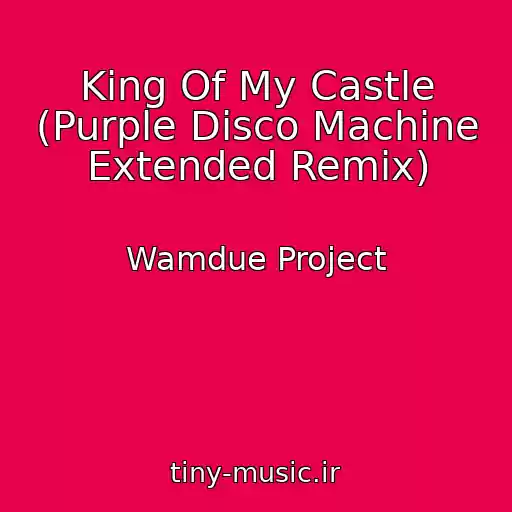 کاور آهنگ King Of My Castle (Purple Disco Machine Extended Remix) از Wamdue Project