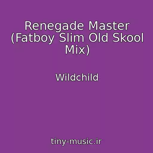 کاور آهنگ Renegade Master (Fatboy Slim Old Skool Mix) از Wildchild