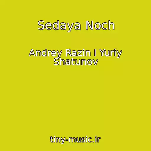 کاور آهنگ Sedaya Noch از Andrey Razin I Yuriy Shatunov