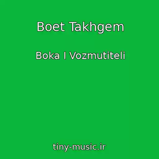 کاور آهنگ Boet Takhgem از Boka I Vozmutiteli