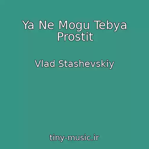 کاور آهنگ Ya Ne Mogu Tebya Prostit از Vlad Stashevskiy