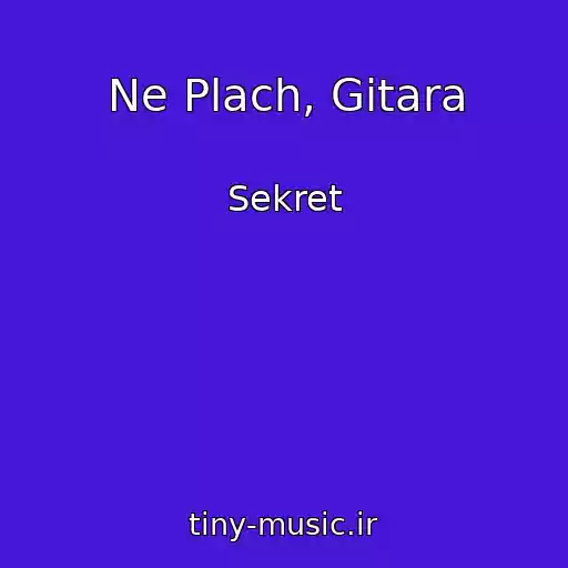 کاور آهنگ Ne Plach, Gitara از Sekret