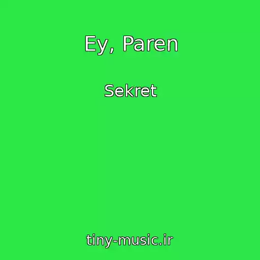 کاور آهنگ Ey, Paren از Sekret