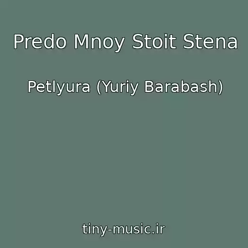 کاور آهنگ Predo Mnoy Stoit Stena از Petlyura (Yuriy Barabash)