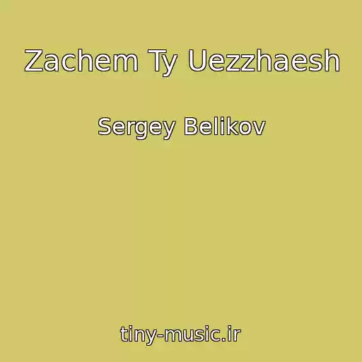 کاور آهنگ Zachem Ty Uezzhaesh از Sergey Belikov