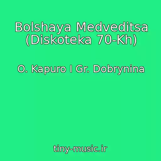 کاور آهنگ Bolshaya Medveditsa (Diskoteka 70-Kh) از O. Kapuro I Gr. Dobrynina