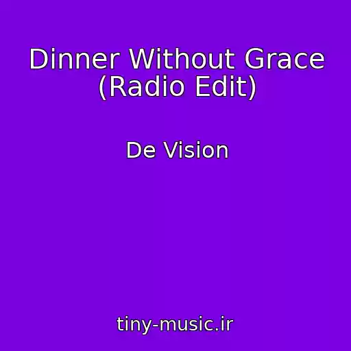 کاور آهنگ Dinner Without Grace (Radio Edit) از De Vision