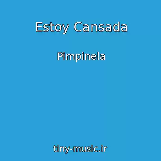 کاور آهنگ Estoy Cansada از Pimpinela