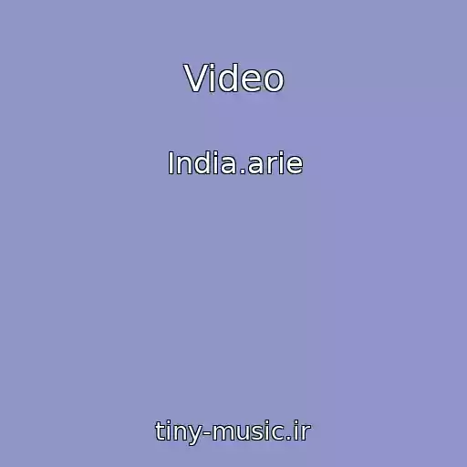 کاور آهنگ Video از India.arie