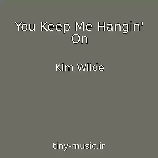 کاور آهنگ You Keep Me Hangin' On از Kim Wilde