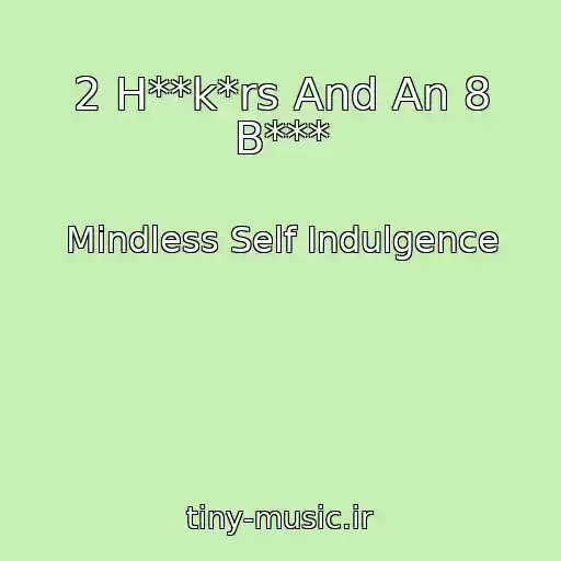 کاور آهنگ 2 H**k*rs And An 8 B*** از Mindless Self Indulgence