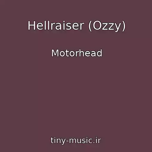 کاور آهنگ Hellraiser (Ozzy) از Motorhead
