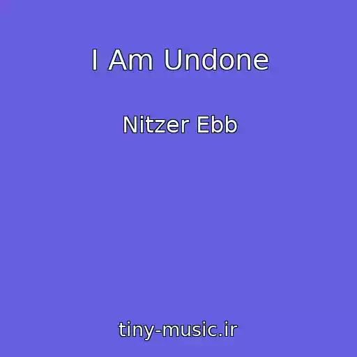 کاور آهنگ I Am Undone از Nitzer Ebb