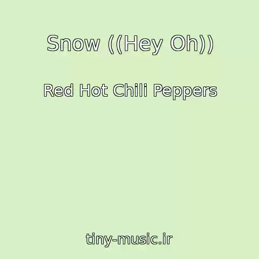 کاور آهنگ Snow ((Hey Oh)) از Red Hot Chili Peppers