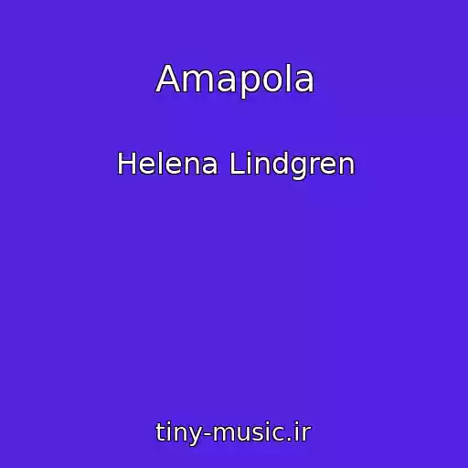 کاور آهنگ Amapola از Helena Lindgren