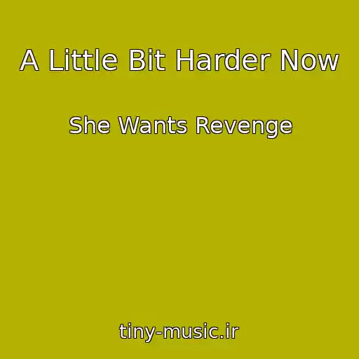 کاور آهنگ A Little Bit Harder Now از She Wants Revenge