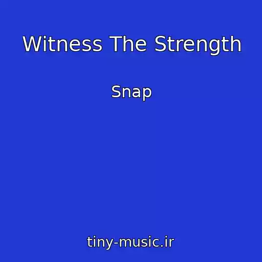 کاور آهنگ Witness The Strength از Snap