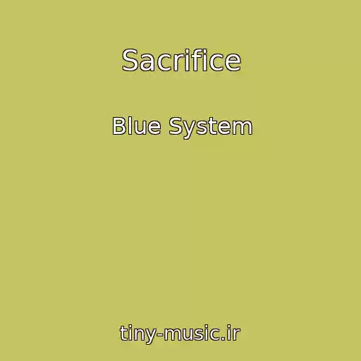کاور آهنگ Sacrifice از Blue System