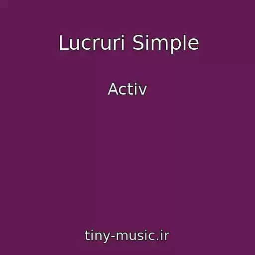 کاور آهنگ Lucruri Simple از Activ