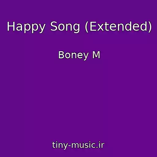 کاور آهنگ Happy Song (Extended) از Boney M