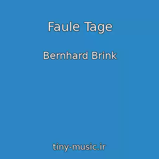 کاور آهنگ Faule Tage از Bernhard Brink