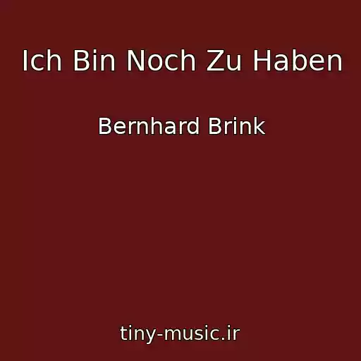 کاور آهنگ Ich Bin Noch Zu Haben از Bernhard Brink