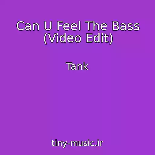 کاور آهنگ Can U Feel The Bass (Video Edit) از Tank