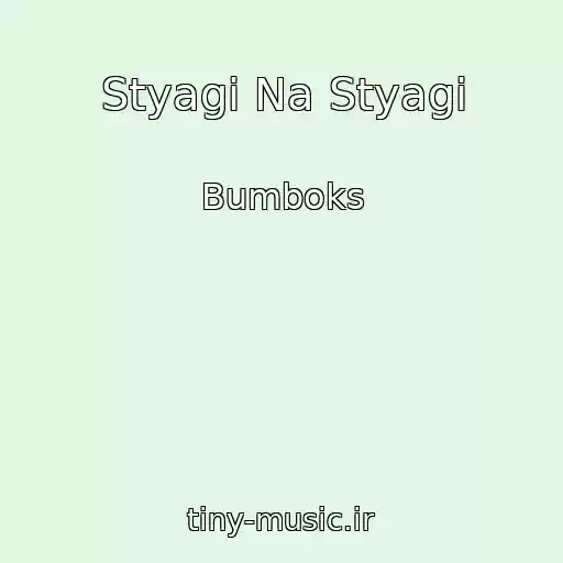 کاور آهنگ Styagi Na Styagi از Bumboks