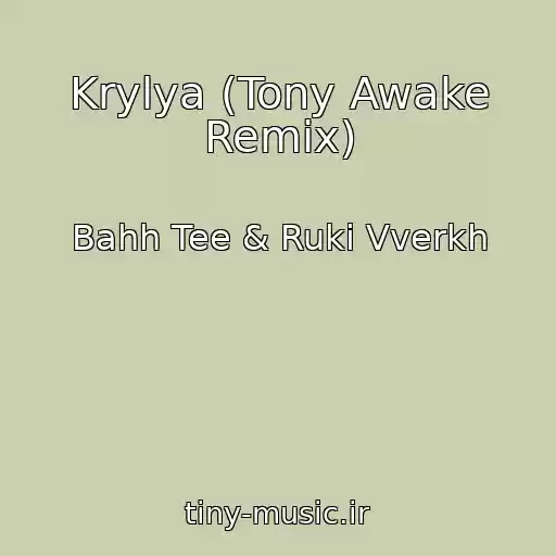 کاور آهنگ Krylya (Tony Awake Remix) از Bahh Tee & Ruki Vverkh