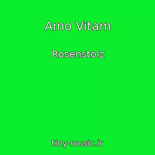 کاور آهنگ Amo Vitam از Rosenstolz