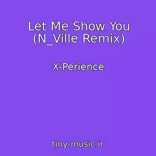 کاور آهنگ Let Me Show You (N_Ville Remix) از X-Perience
