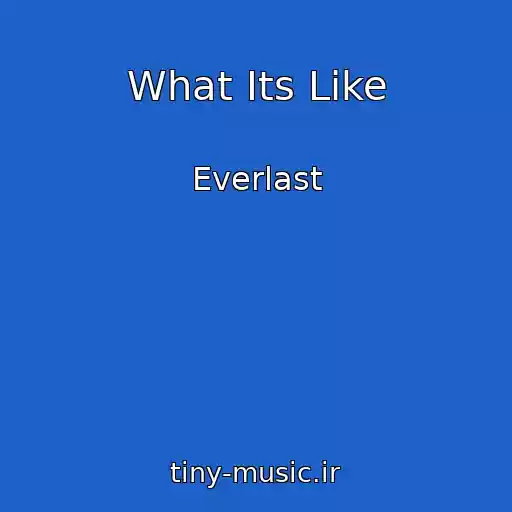 کاور آهنگ What Its Like از Everlast