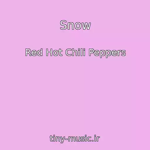 کاور آهنگ Snow از Red Hot Chili Peppers
