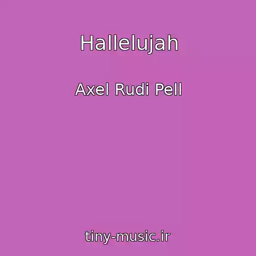 کاور آهنگ Hallelujah از Axel Rudi Pell
