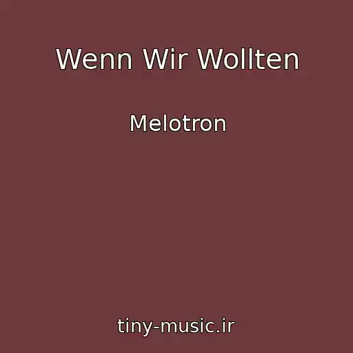 کاور آهنگ Wenn Wir Wollten از Melotron