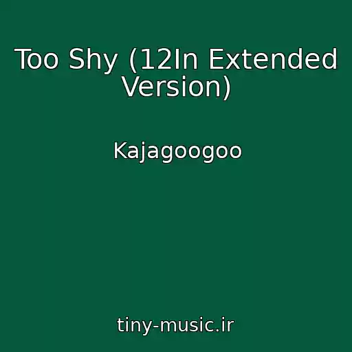 کاور آهنگ Too Shy (12In Extended Version) از Kajagoogoo