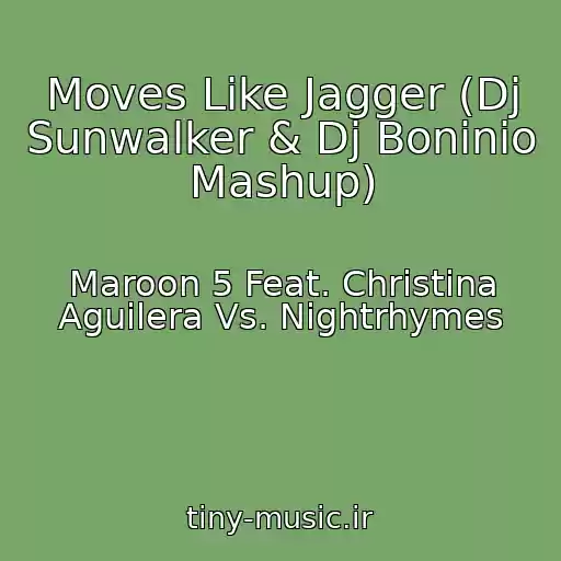 کاور آهنگ Moves Like Jagger (Dj Sunwalker & Dj Boninio Mashup) از Maroon 5 Feat. Christina Aguilera Vs. Nightrhymes