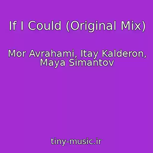 کاور آهنگ If I Could (Original Mix) از Mor Avrahami, Itay Kalderon, Maya Simantov