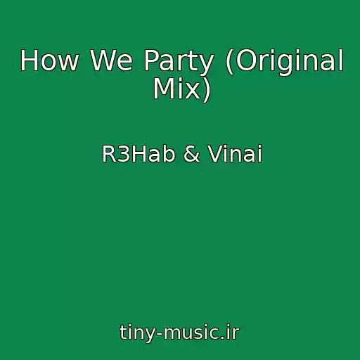 کاور آهنگ How We Party (Original Mix) از R3Hab & Vinai