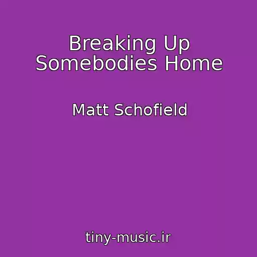کاور آهنگ Breaking Up Somebodies Home از Matt Schofield