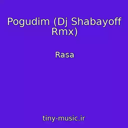 کاور آهنگ Pogudim (Dj Shabayoff Rmx) از Rasa