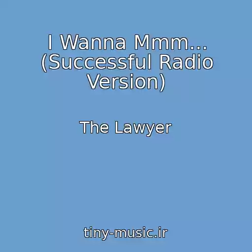 کاور آهنگ I Wanna Mmm... (Successful Radio Version) از The Lawyer