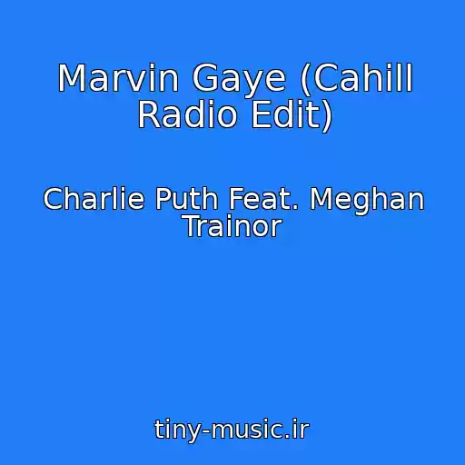 کاور آهنگ Marvin Gaye (Cahill Radio Edit) از Charlie Puth Feat. Meghan Trainor