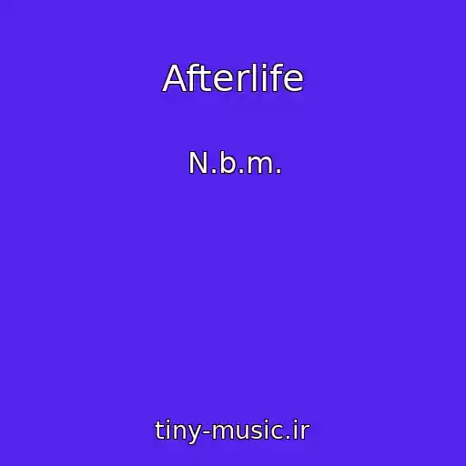کاور آهنگ Afterlife از N.b.m.